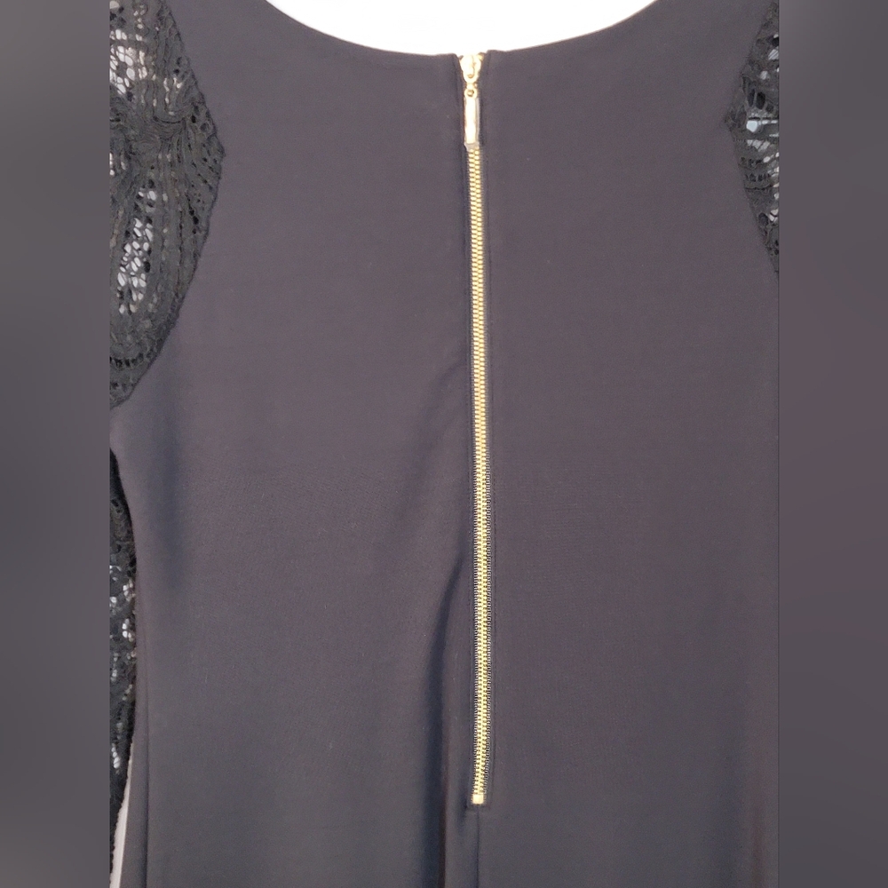 Lilly Pulitzer Black Dress with Lace Arms Size XS - Picture 8 of 13